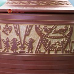 Hũ Gạo Trống Đồng Vàng