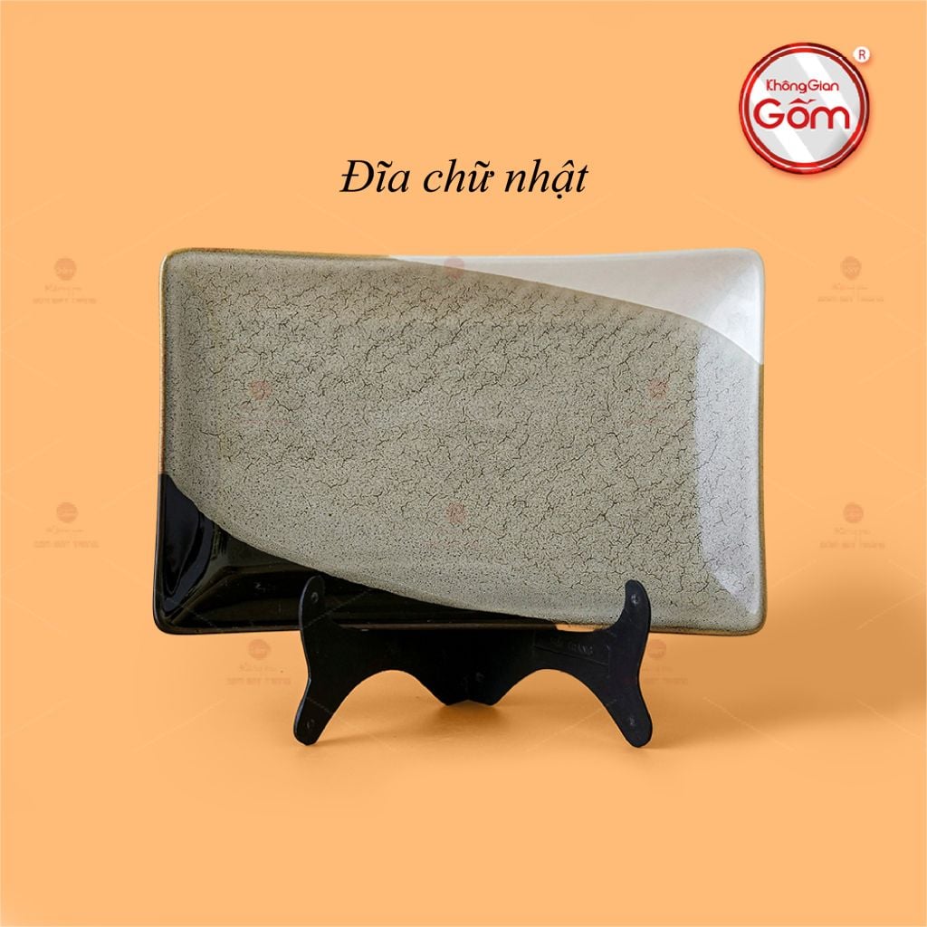 Bộ Bát Đĩa Bát Tràng Men Hỏa Biến Ba Màu