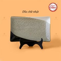 Bộ Bát Đĩa Bát Tràng Men Hỏa Biến Ba Màu