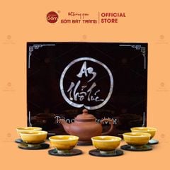 Bộ Trà An Thổ Túc Hộp Sơn Mài Cao Cấp