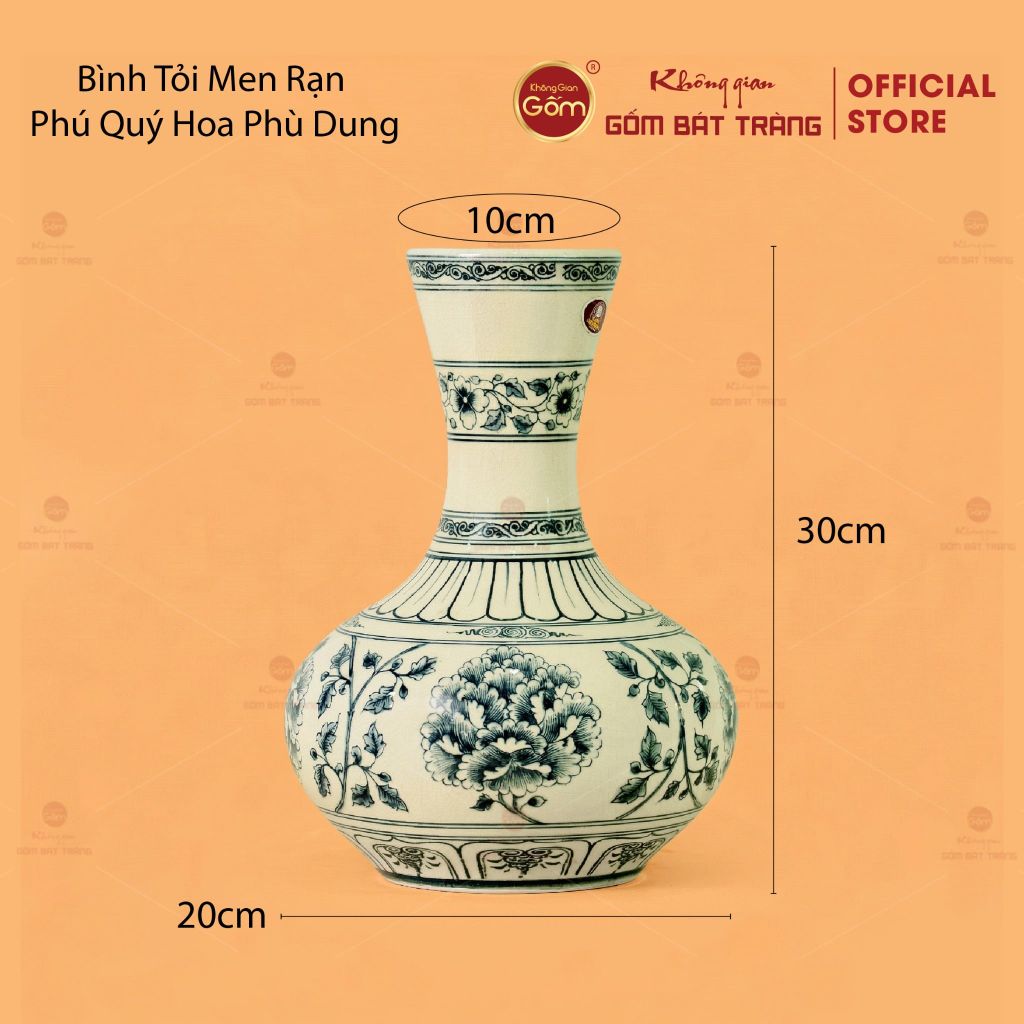 Bình Tỏi Phú Quý Hoa Phù Dung