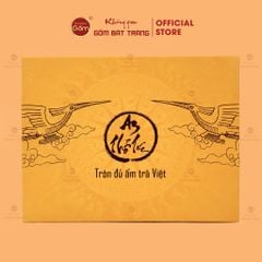 Set Ấm Chén An Thổ Túc Ấm Trăng Tròn Chén Men