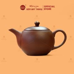 Set Ấm Chén An Thổ Túc Ấm Trăng Tròn Chén Men