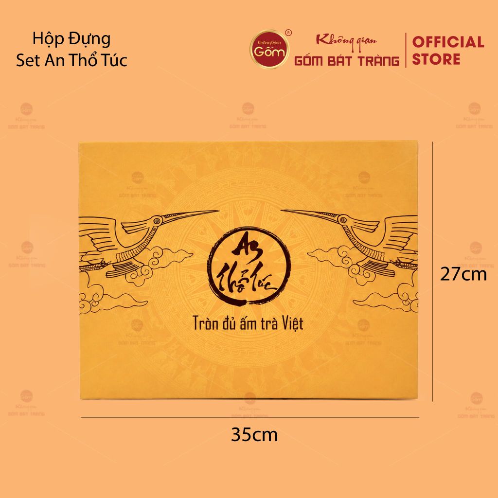 Set Ấm Chén An Thổ Túc Ấm To Dáng Mới Chén Sen Cao