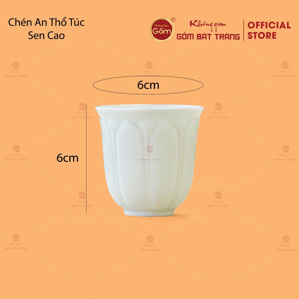Set Ấm Chén An Thổ Túc Ấm To Dáng Mới Chén Sen Cao