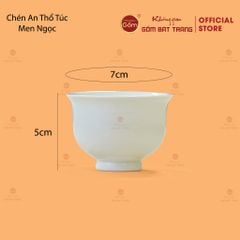 Set Ấm Chén An Thổ Túc Ấm To Dáng Mới Chén Men
