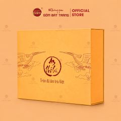 Set Ấm Chén An Thổ Túc Ấm To Dáng Mới Chén Sen Cao