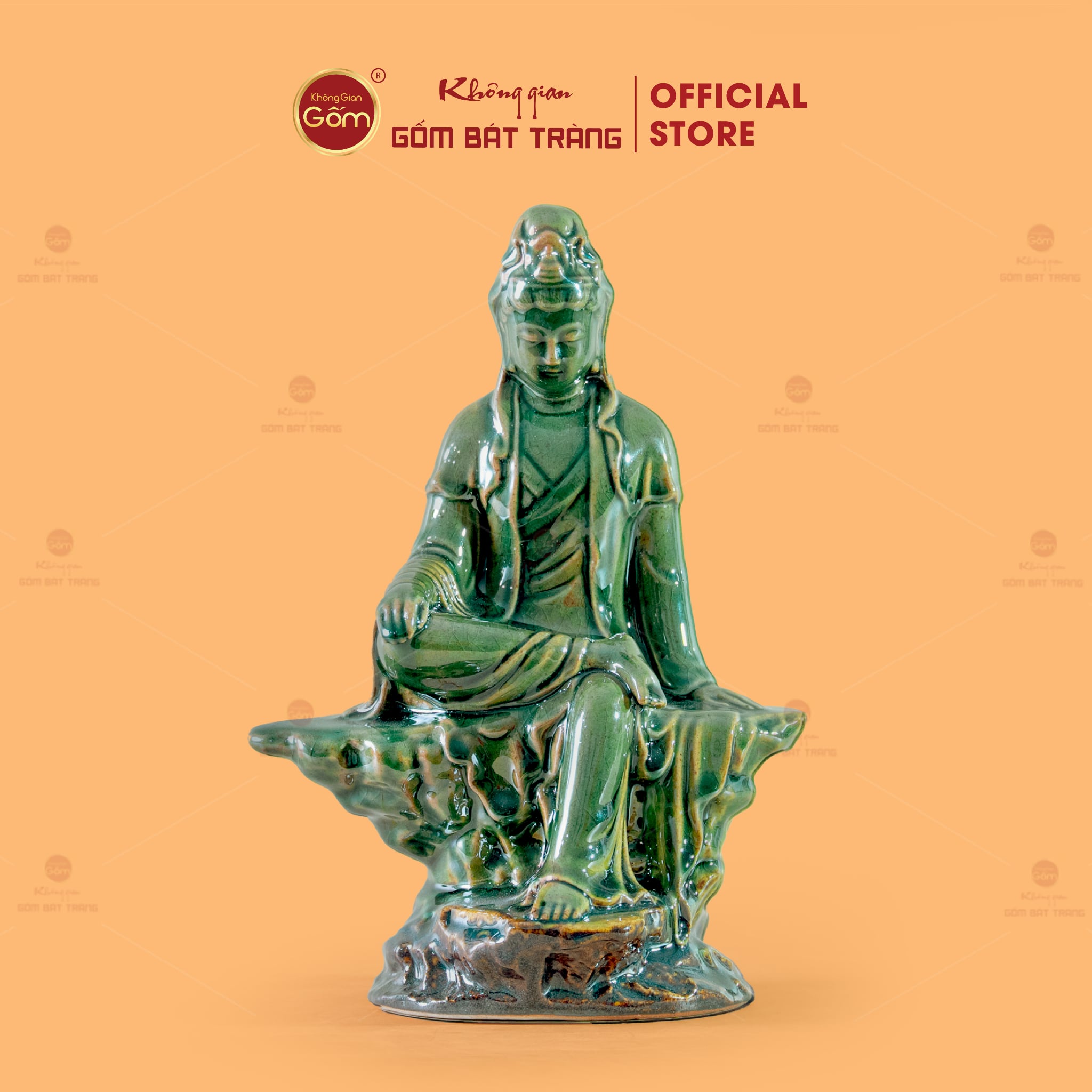 Tượng Quan Thế Âm Ngồi Tự Tại