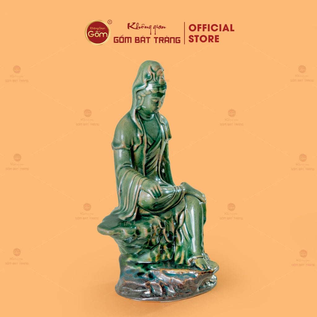 Tượng Quan Thế Âm Ngồi Tự Tại