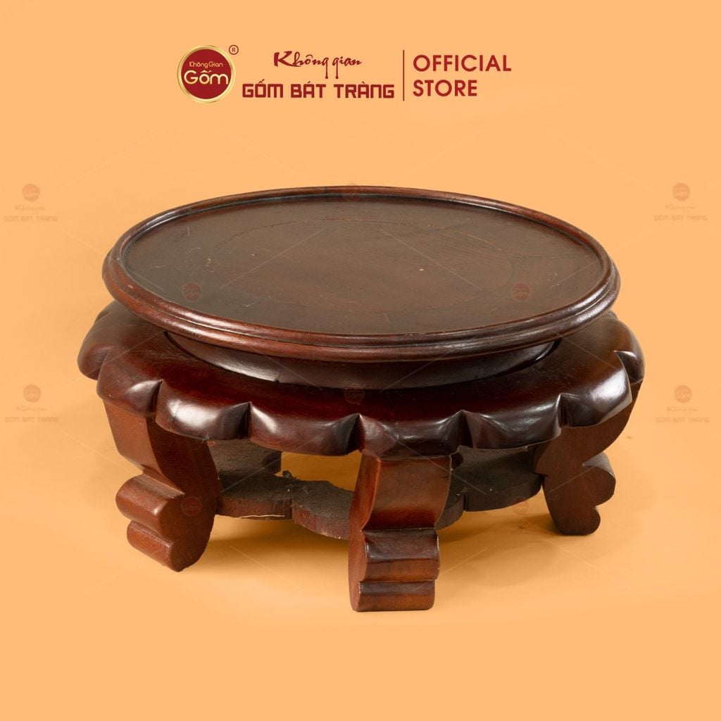 Cặp Đôn Gỗ Có Chân (Đôn Kê Lộc Bình)