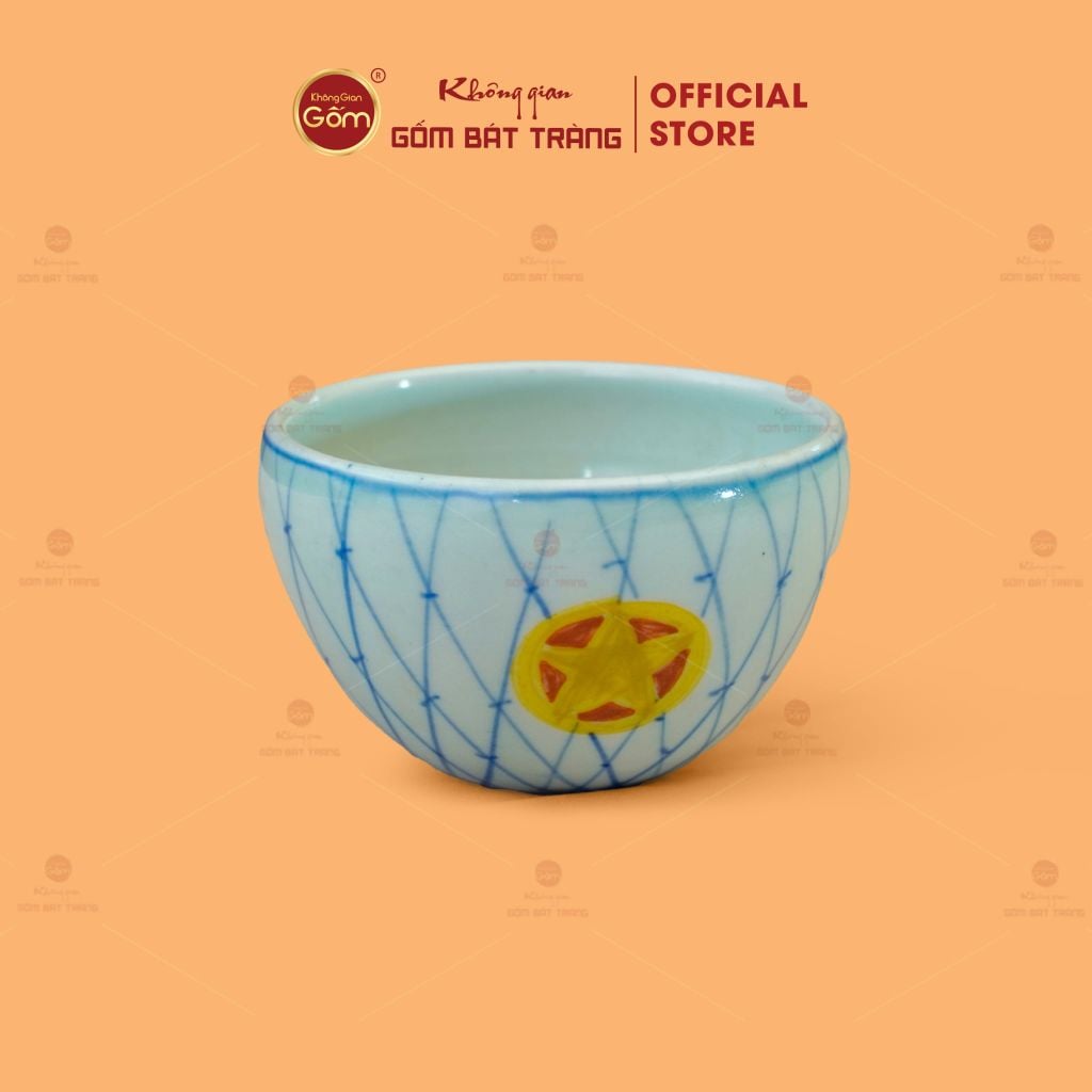 Chén Sứ Sao Vàng