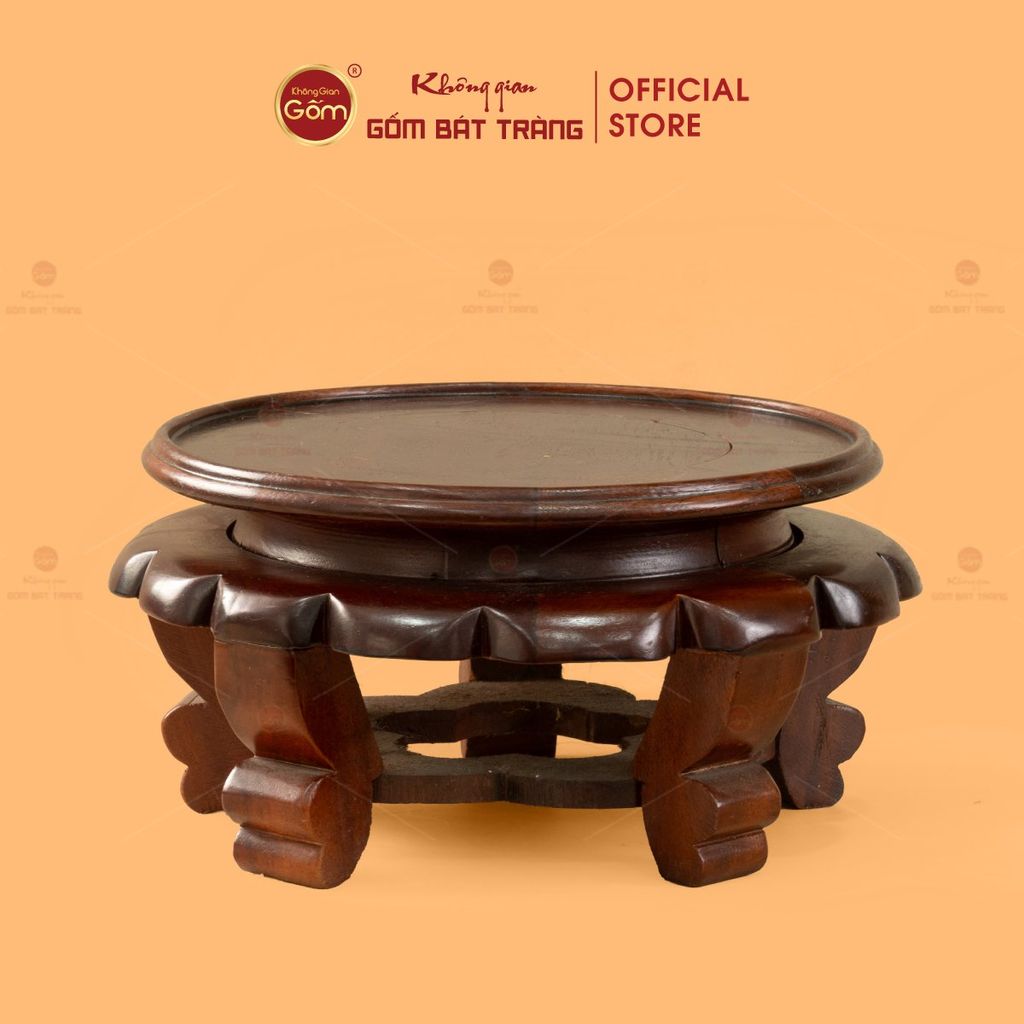 Cặp Đôn Gỗ Có Chân (Đôn Kê Lộc Bình)