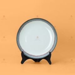 Đĩa Tròn Men Ngọc Trai