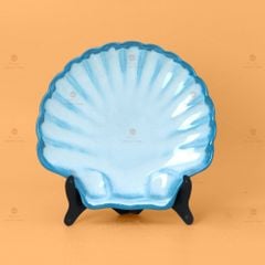 Bộ Bát Đĩa Bát Tràng Men Biển Xanh Cát Trắng