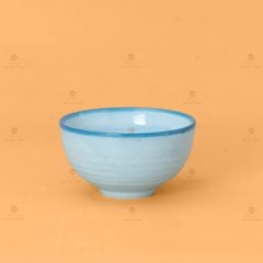 Bộ Bát Đĩa Bát Tràng Men Biển Xanh Cát Trắng