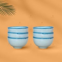 Bát Cơm Men Biển Xanh Cát Trắng