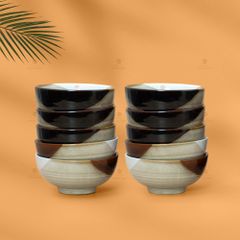 Bộ Bát Cơm Ba Màu