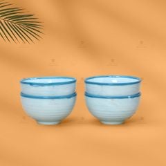Bát Cơm Men Biển Xanh Cát Trắng