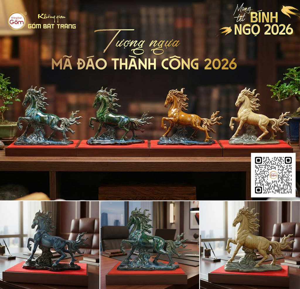 Tượng Ngựa Bính Ngọ 2026