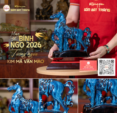 Tượng Ngựa Thanh Mã Vân Mao