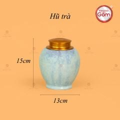 Bộ Trà Men Ghi Hỏa Biến Mẫu Đơn