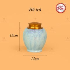 Bộ Trà Men Ghi Hỏa Biến Đài Các