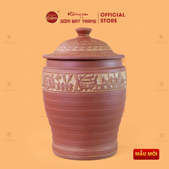 Hũ Gạo Trống Đồng Vàng