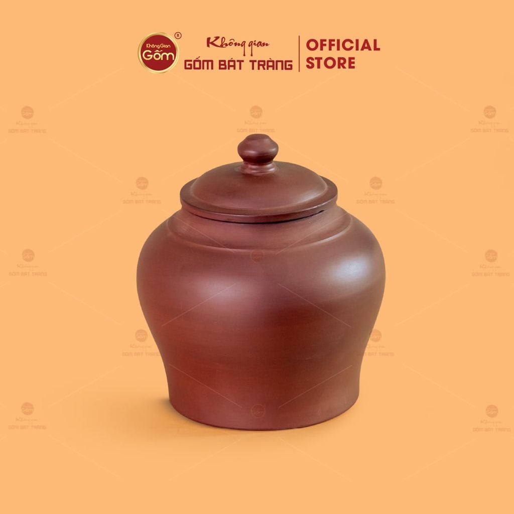 Hũ Trà An Thổ Túc Thổ Hoa Dáng Mới