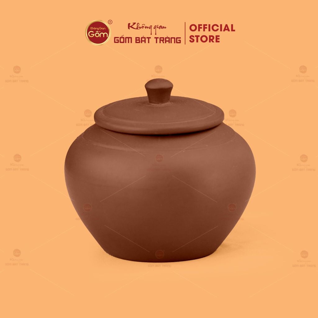 Hũ trà An Thổ Túc Tròn