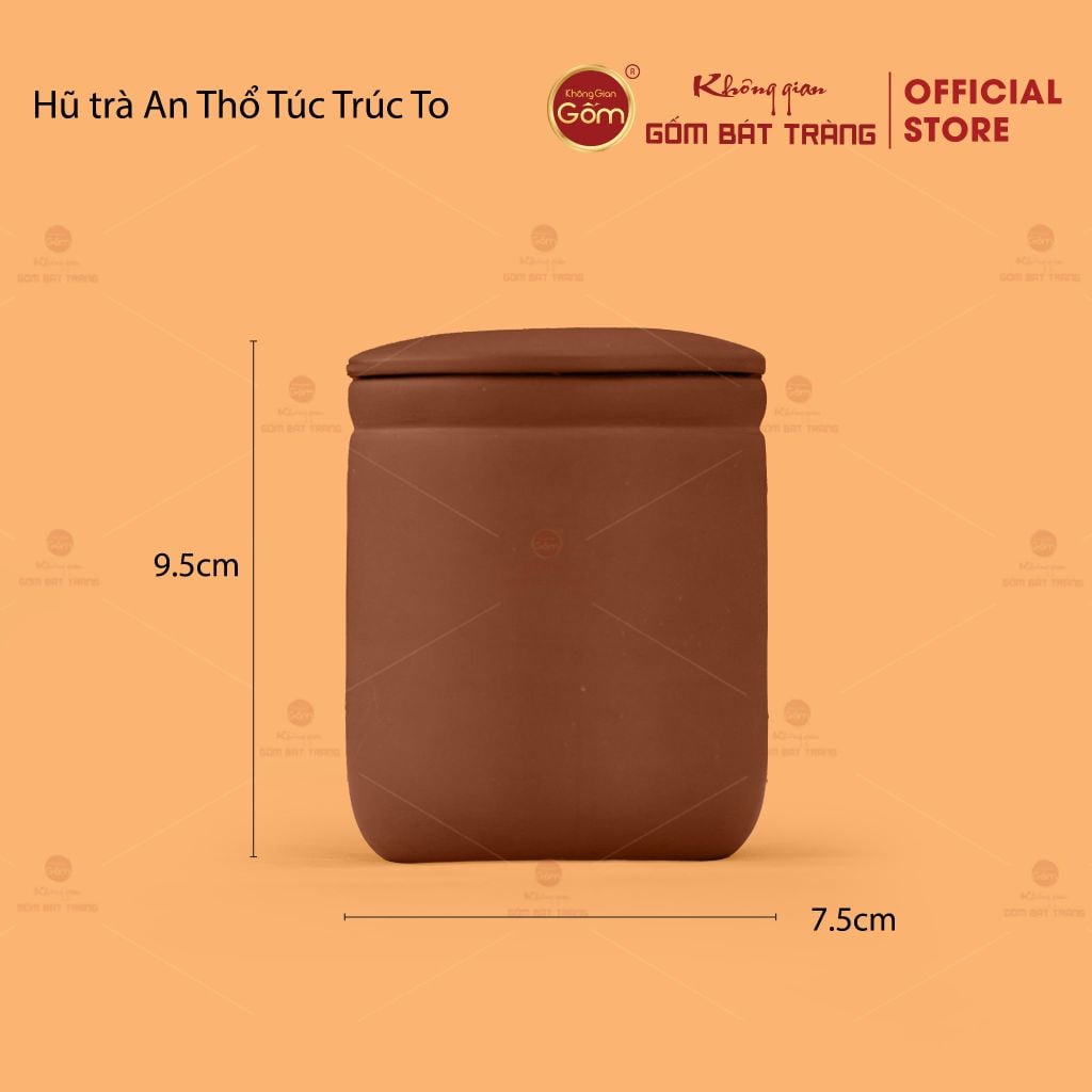 Hũ trà An Thổ Túc Trúc To