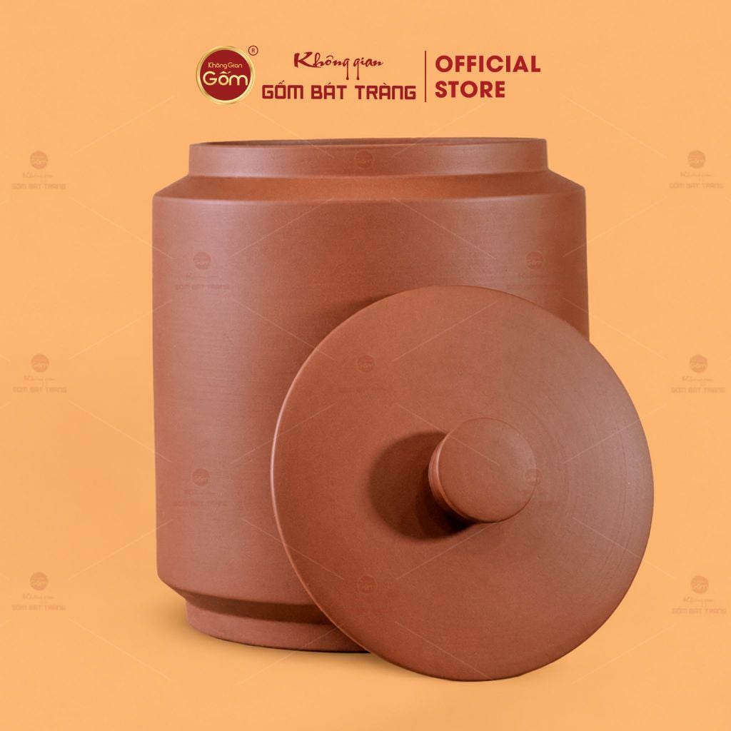 Hũ Trà Thổ Hoa 10L