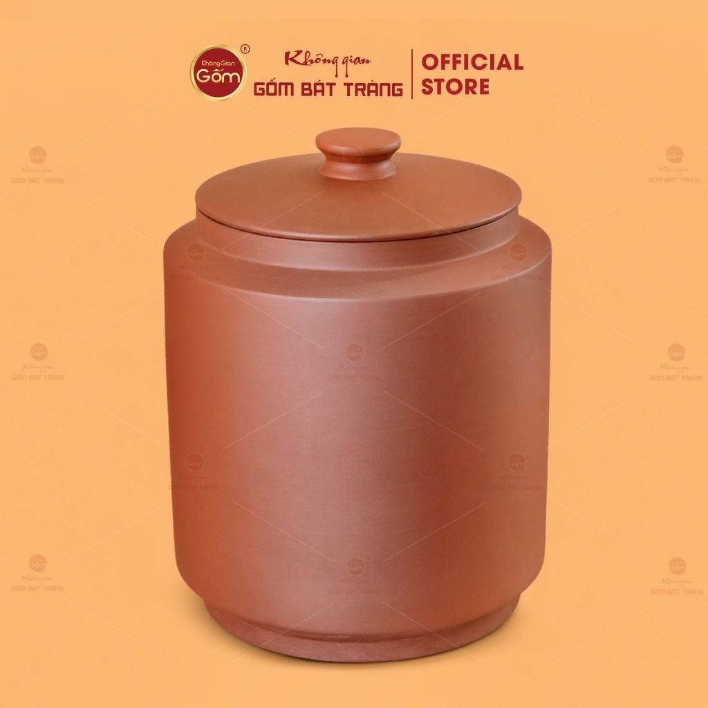 Hũ Trà Thổ Hoa 10L