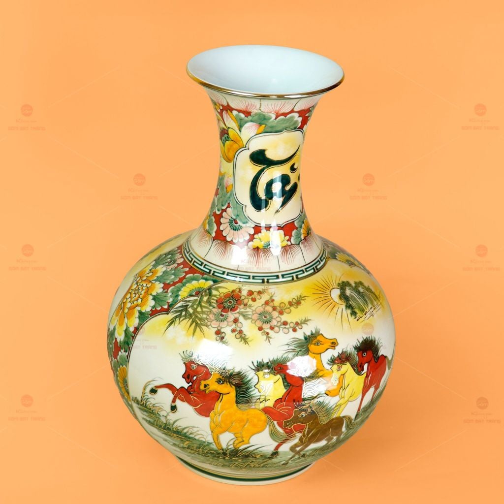 Tỏi Bình Tài Lộc Mã Đáo Thành Công Thuận Buồm Xuôi Gió Kim Bảo Vẽ Vàng