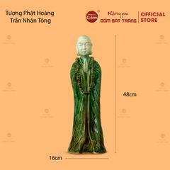 Tượng Phật Hoàng Trần Nhân Tông