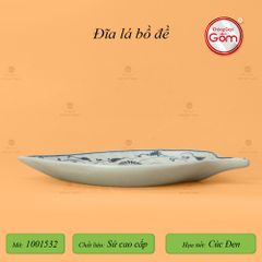 Bộ Bàn Ăn 10 Người (23 món) Men Rạn Vẽ Cúc Đen