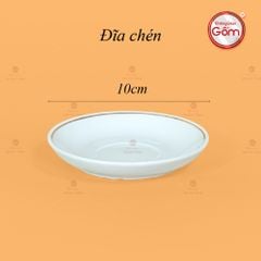 Bộ Trà Men Trắng Ngọn Lửa