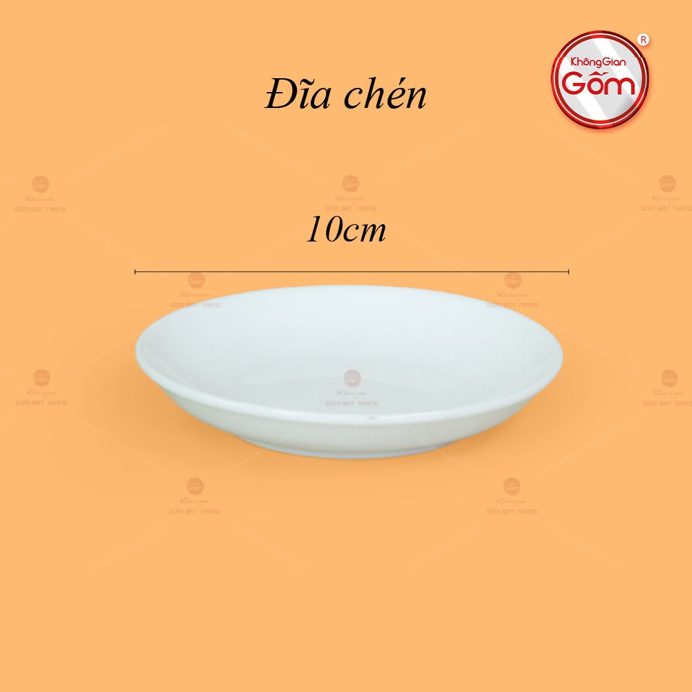 Bộ Trà Men Trắng Vòi Voi