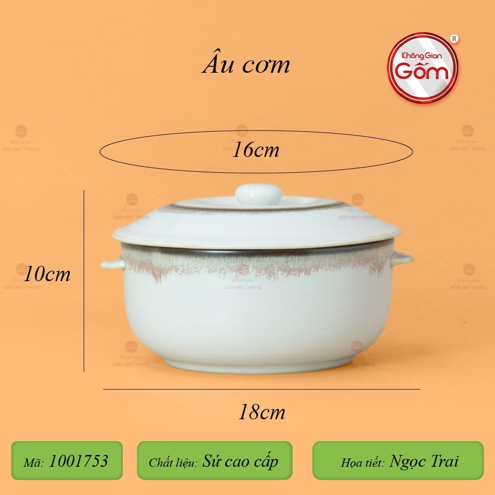 Bộ Bát Đĩa Bát Tràng Men Ngọc Trai