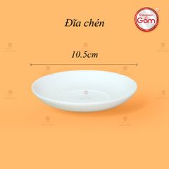 Bộ Trà Men Trắng Đức