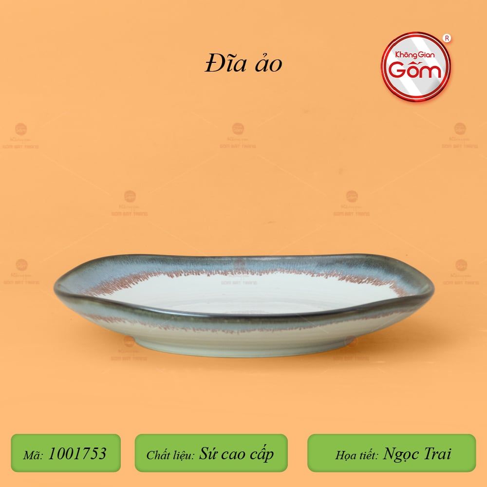 Bộ Bát Đĩa Bát Tràng Men Ngọc Trai