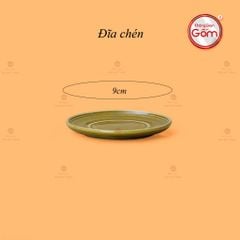 Bộ Ấm Chén Khắc Nổi Hoa Sen Nền Cổ