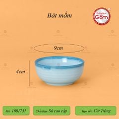 Bộ Bàn Ăn 10 Người (23 món) Men Biển Xanh Cát Trắng