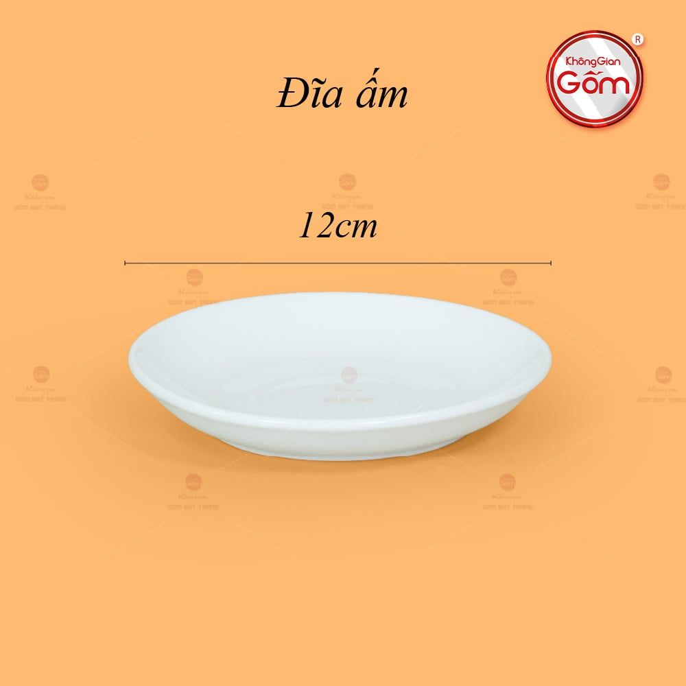 Bộ Trà Men Trắng Vuông Cao