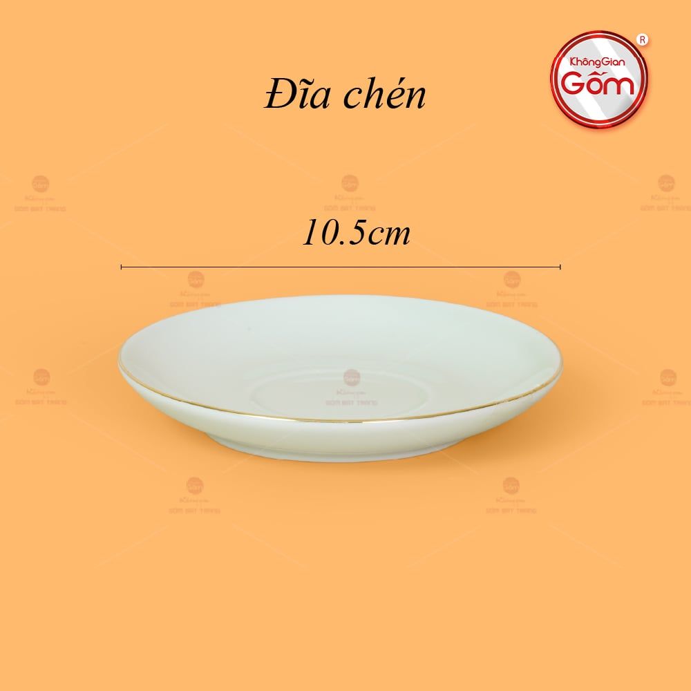 Bộ Trà Men Ngọc Bưởi Cành Vẽ Vàng