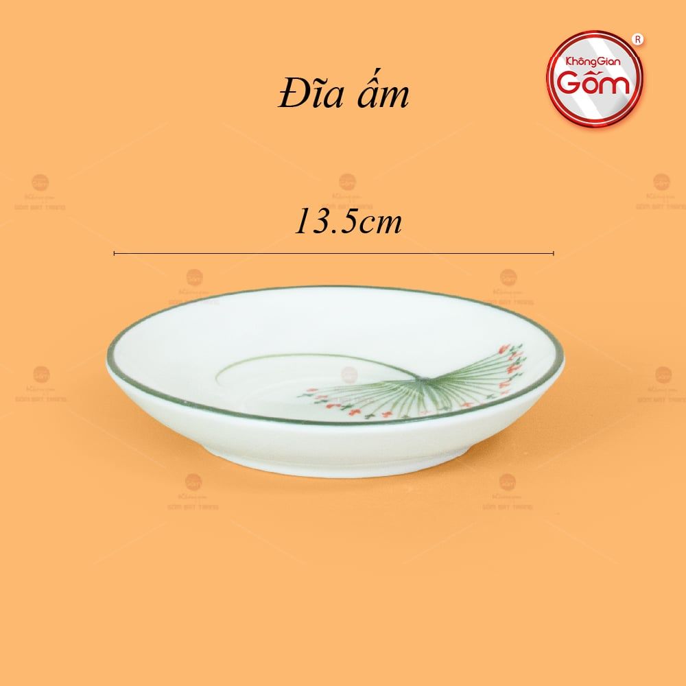 Bộ Trà Dáng Minh Long Vẽ Hoa Bồ Công Anh