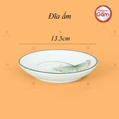 Bộ Trà Dáng Minh Long Vẽ Hoa Bồ Công Anh