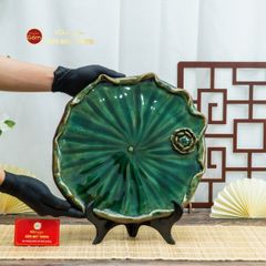 Khay Trà Sen Xanh Ngọc Lục Bảo