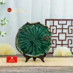 Khay Trà Sen Xanh Ngọc Lục Bảo