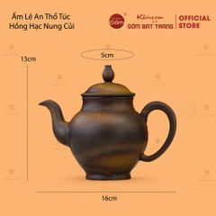 Ấm Lẻ An Thổ Túc Hồng Hạc Nung Củi