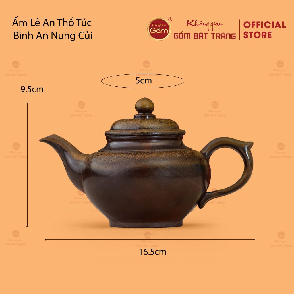 Ấm Lẻ An Thổ Túc Bình An Nung Củi